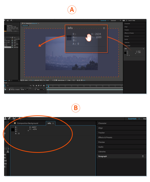 Working with stacked panel groups